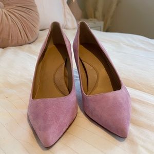 Lilac Banana Republic Suede Pumps- size 9